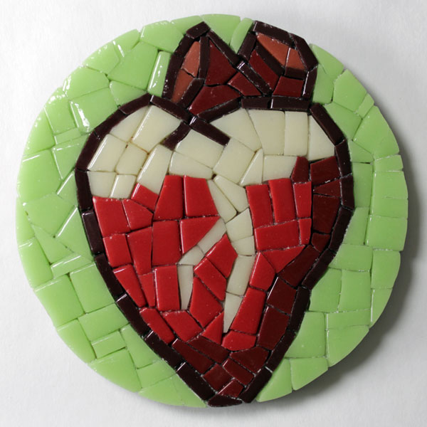 Mosaic Coaster Heart