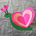 Heart Snail Craft For Kids (Valentine Art Project)
