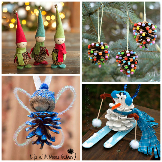 christmas-pinecone-crafts-for-kids