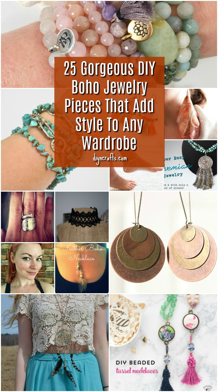 25 Gorgeous DIY Boho Jewelry Pieces That Add Style To Any Wardrobe