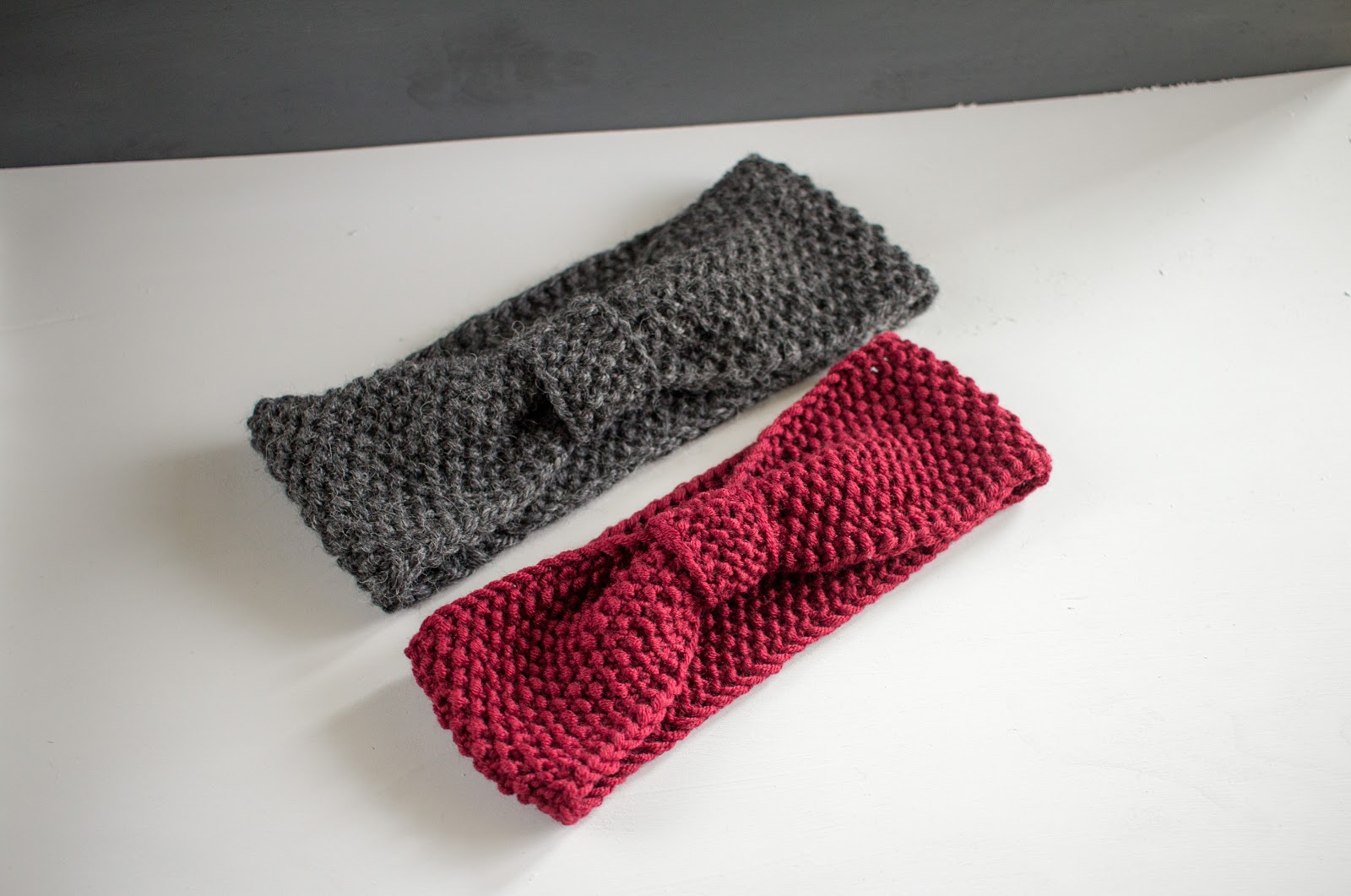 Beginner headband knitting pattern
