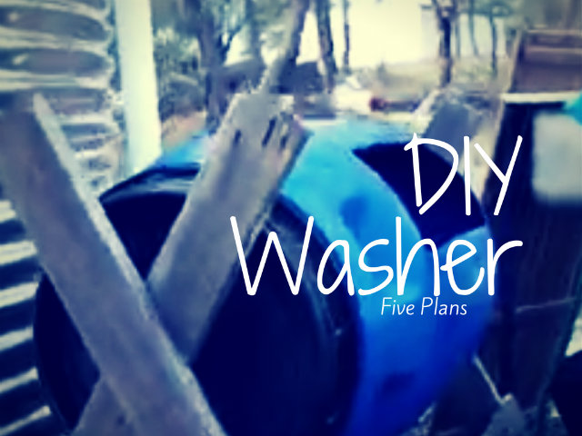 diy washing machine