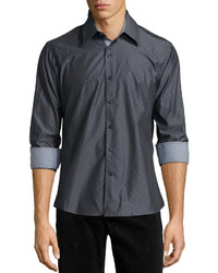 Charcoal Long Sleeve Shirt