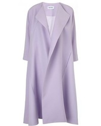 Светло-фиолетовое пальто