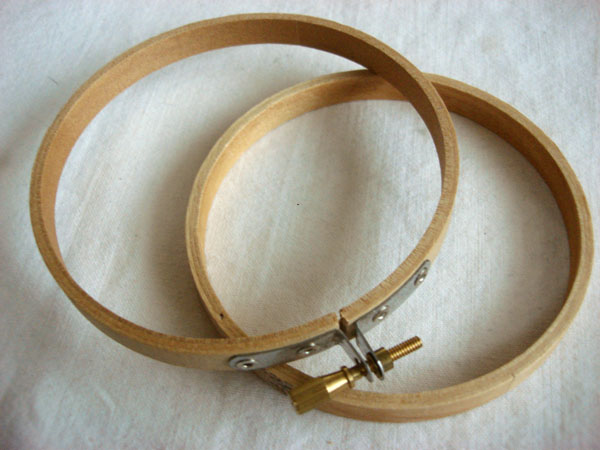 wooden hoop