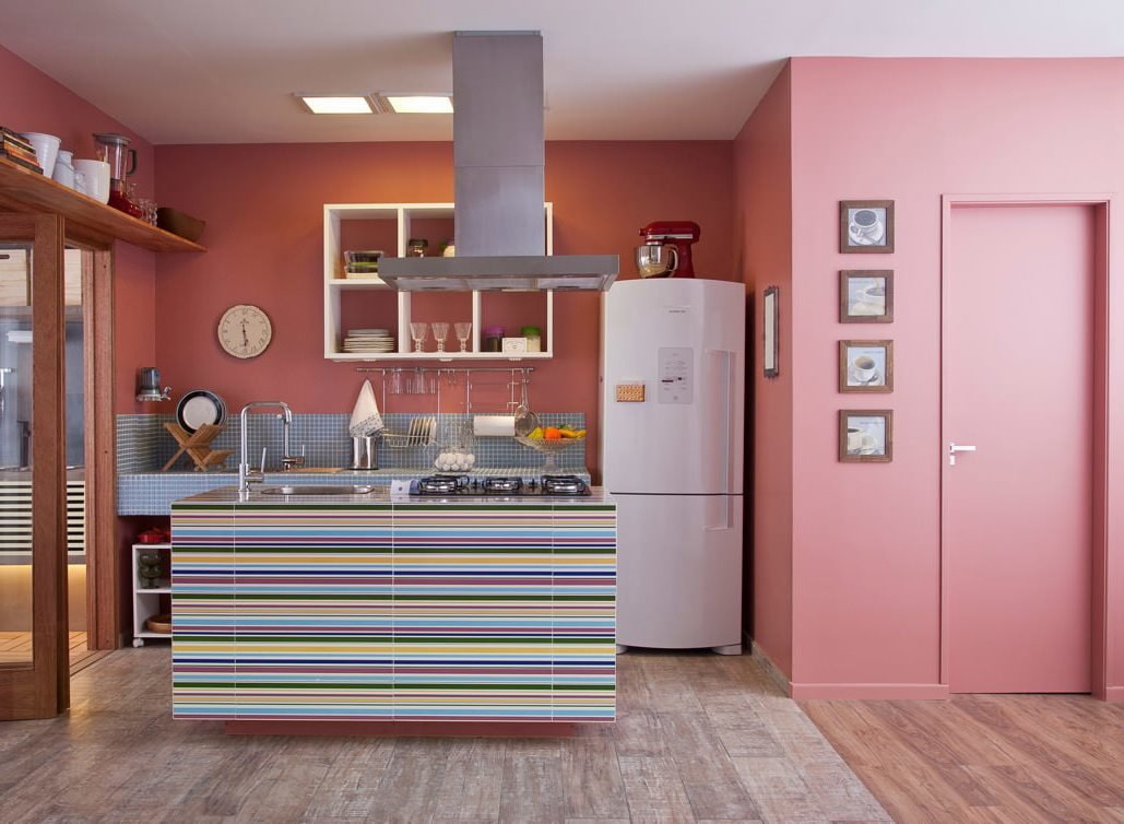 цвет стен на кухне фото декор