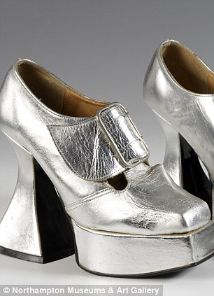 Silver Platforms (1971): Truly Abbatastic, in many ways these silver platforms designed by John Flueveg for Sacha, epitomise an era