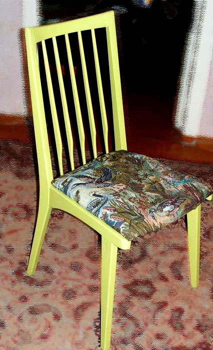 реставрация старого стула