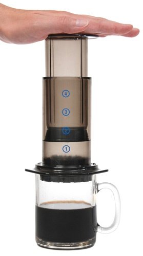 AeroPress Coffee and Espresso Maker with Bonus 350 Micro Filters