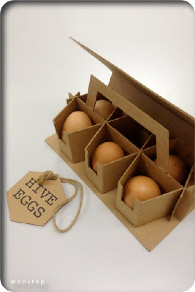 innovative packaging egg hive