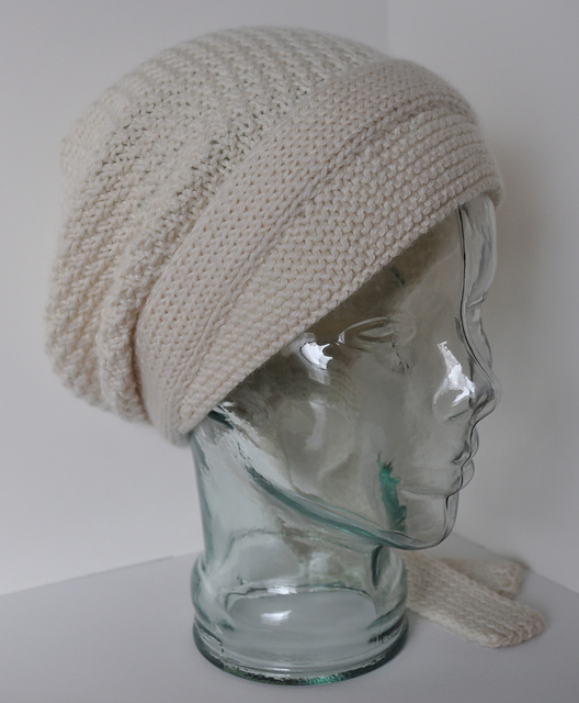 Free slouchy hat knitting pattern Do It Yourself Peasant Cap and more slouchy hat knitting patterns