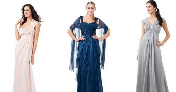 атлас для платья в форме платья ампир