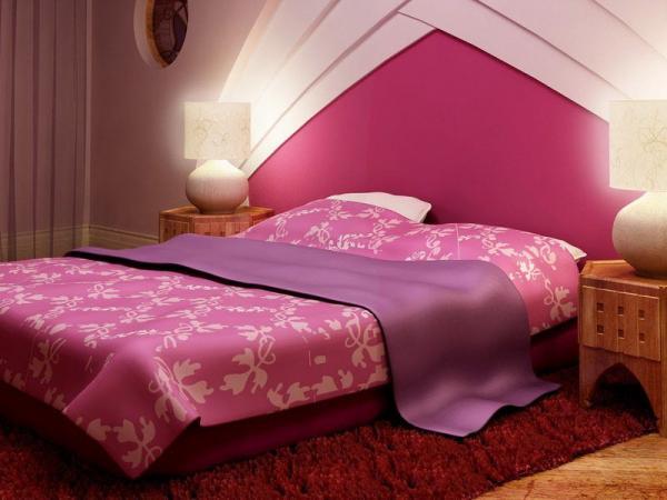 Один из вариантов, какого цвета должна быть спальня супругов.