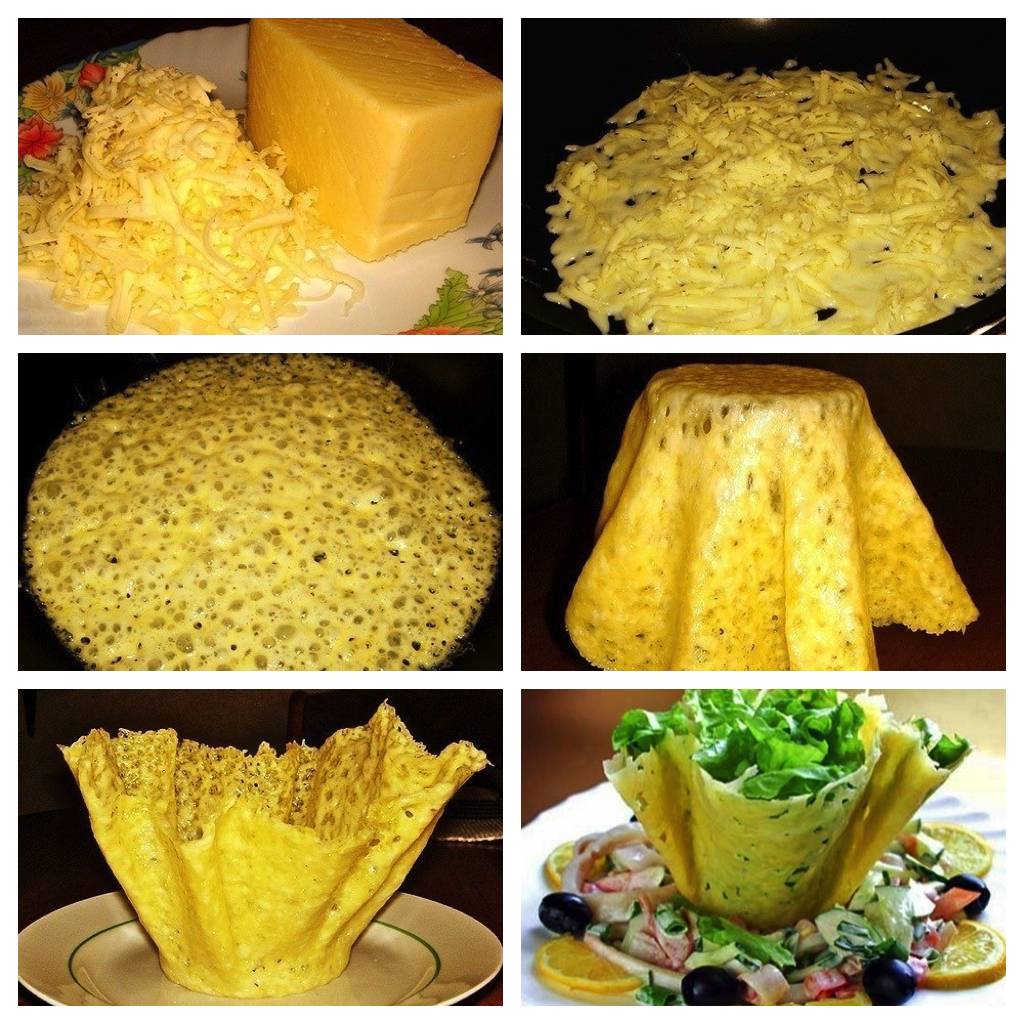 Тесты блюд из сыра. Сырные корзиночки для салата. Корзинки из сыра для салатов. Салат в сырной корзинке. Корзиночки из сыра для салата.