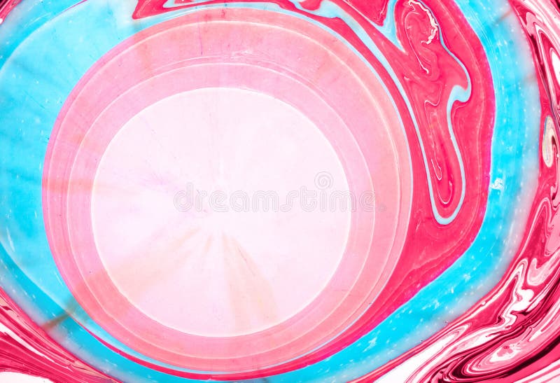 Abstract colored background. Stains of paint on the water. Ebru art, marbled paper. royalty free illustration