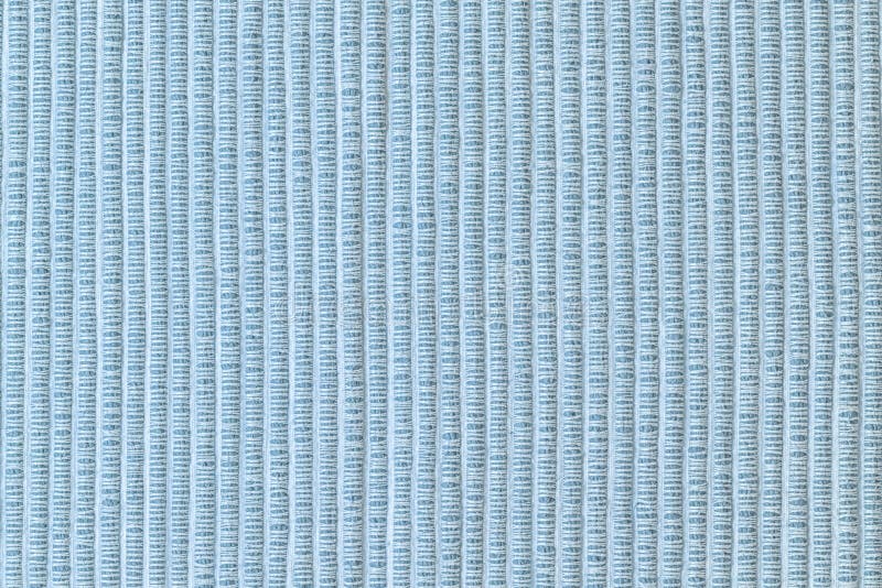 Texture of thick fabric close up. Empty blue background. Photography, the basis for the layout royalty free stock image