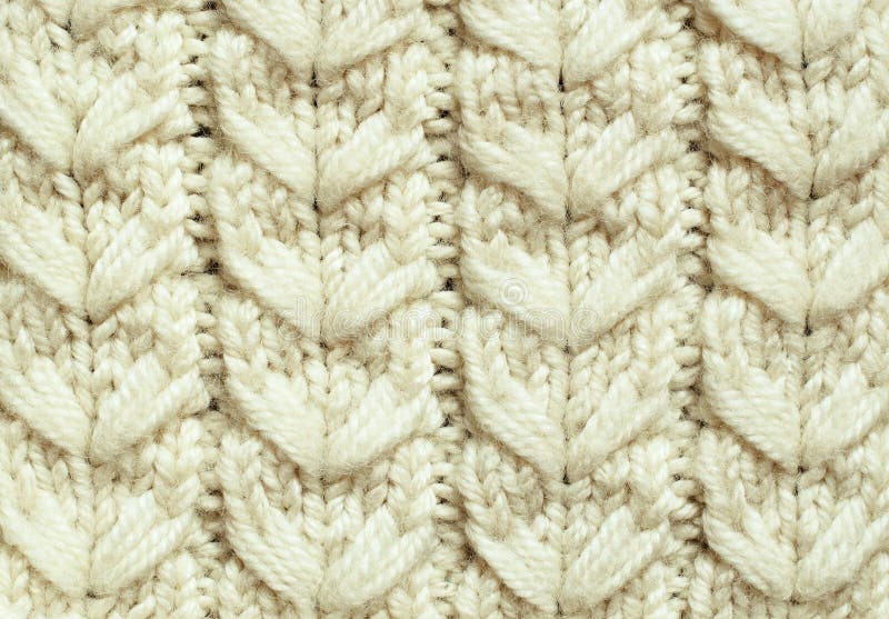 White knitted background royalty free stock image