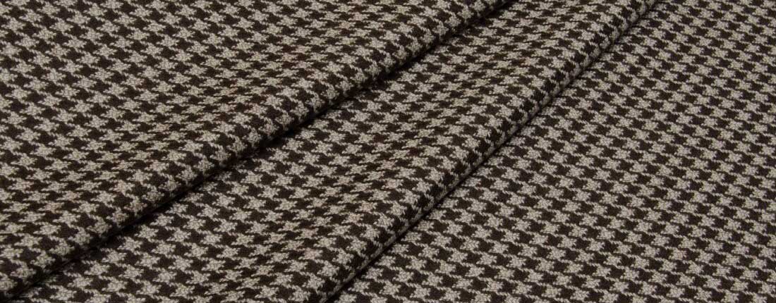 Merino wool jacquard fabric