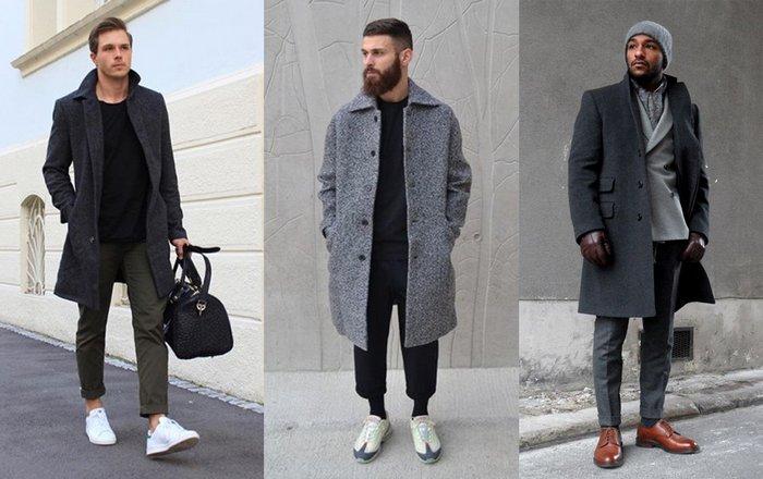 Мужские драповые пальто