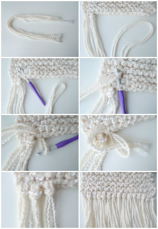 Simple Garter Stitch Scarf