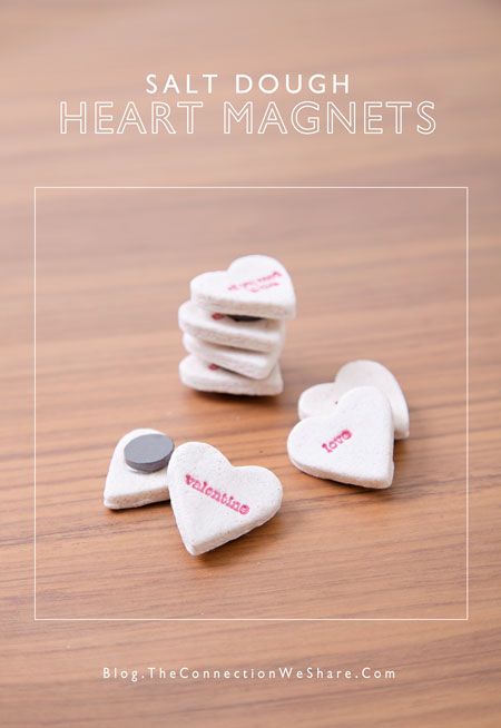 magnets as things to make with salt dough