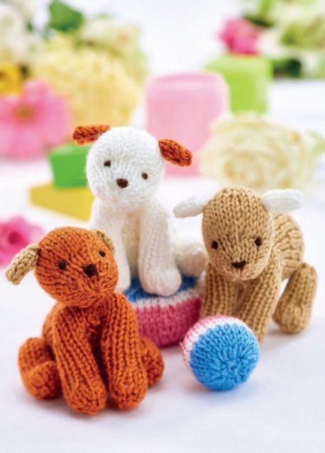 Free Toy Dog Knitting Patterns