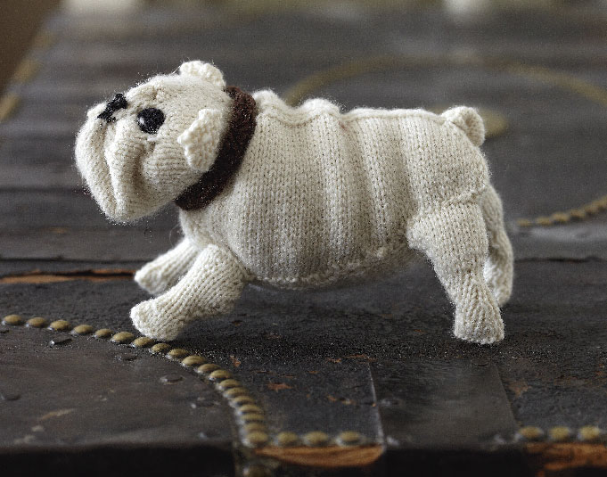 English bulldog free knitting pattern