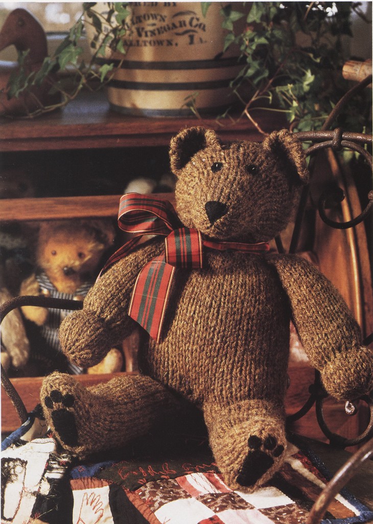 free knitting pattern for a teddy bear