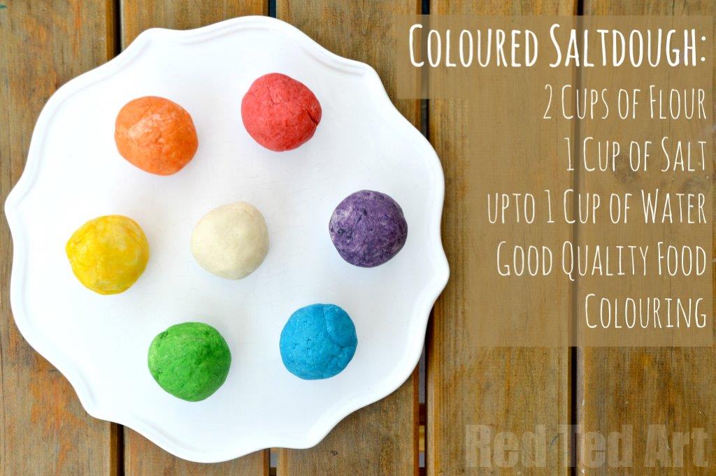 Colour Saltdough Recipe