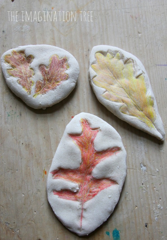 Coloured-salt-dough-leaf-impressions-680x974