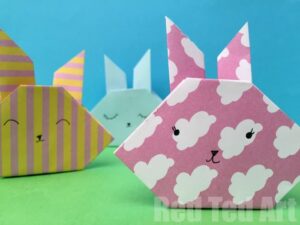 Easy Origami Bunny How To
