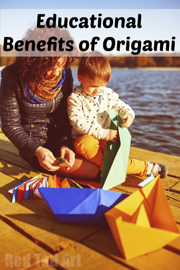 Benefits of Origami - there are many great Benefits of Origami for kids and adults a like. Origami can be used in Education, Development and Therapy #orgami #whyorigami #benefits #education #teachers #ece 
