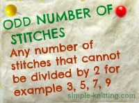 Reading stitch patterns