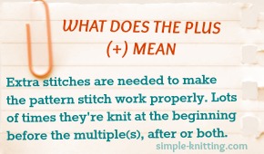 Reading Stitch Patterns