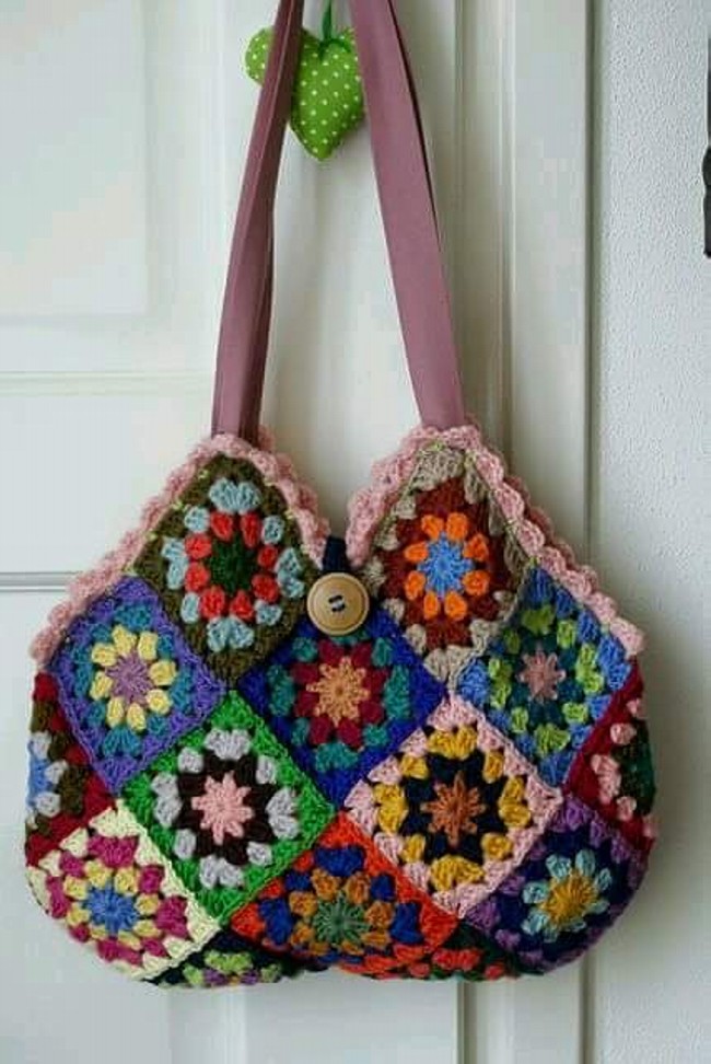 Crochet Hand Bag Pattern Project